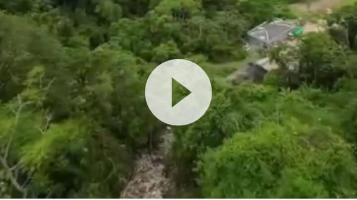 Vídeo foi feito no Morro do Boi nesta terça-feira