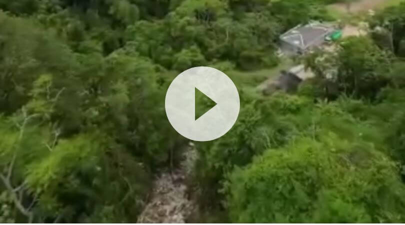 Vídeo foi feito no Morro do Boi nesta terça-feira