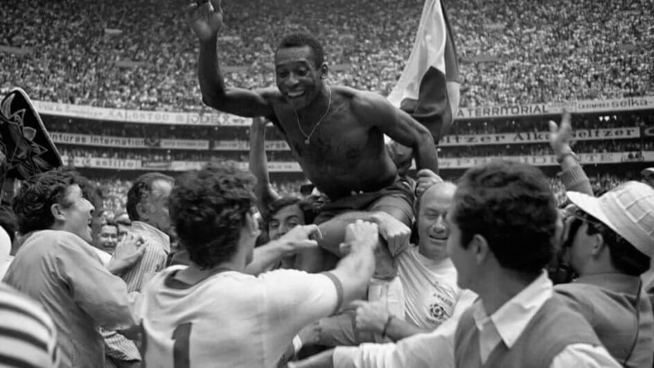 pelé comemoração