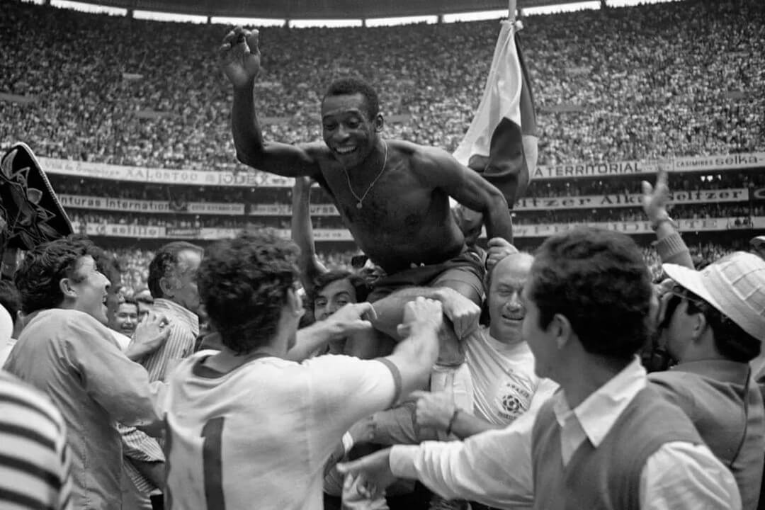 pelé comemoração