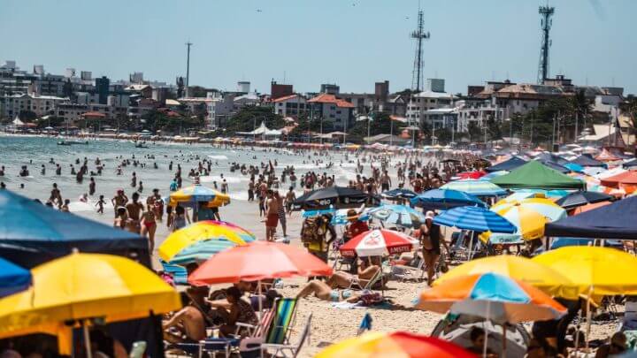 Praia dos Ingleses, em Florianópolis