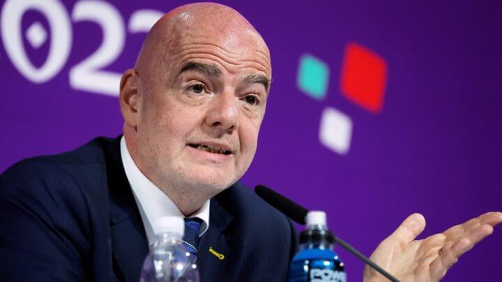 Gianni Infantino, presidente da Fifa