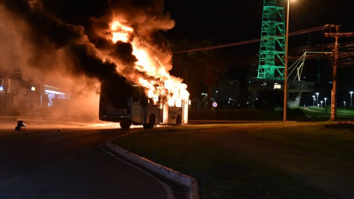 Protestos bolsonarista em Brasília (Fotoarena/Folhapress)