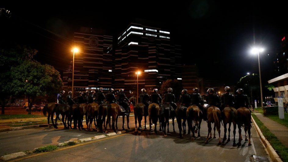 Protestos bolsonaristas em Brasília (Pedro Ladeira,Folhapress)