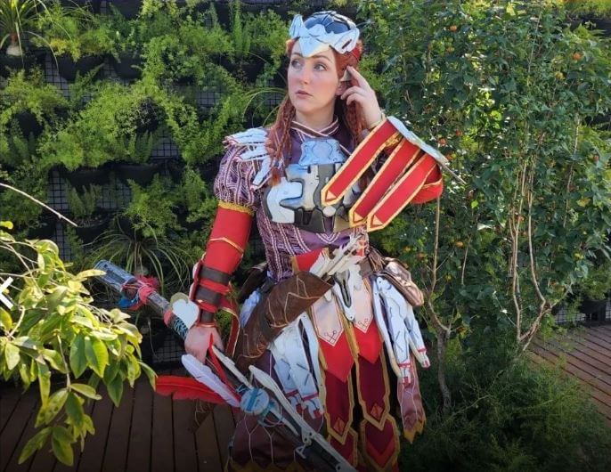 Pry Felippe vestida de Aloy