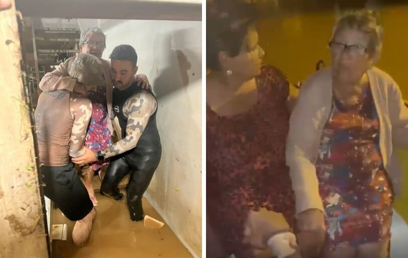 Resgate idosa São João Batista