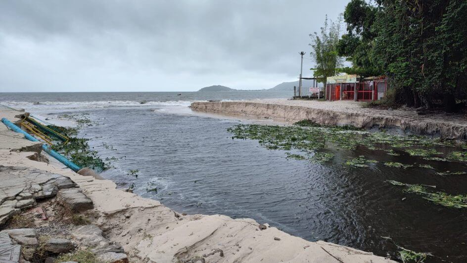 Estrutura do Rio do Brás foi danificada na última semana