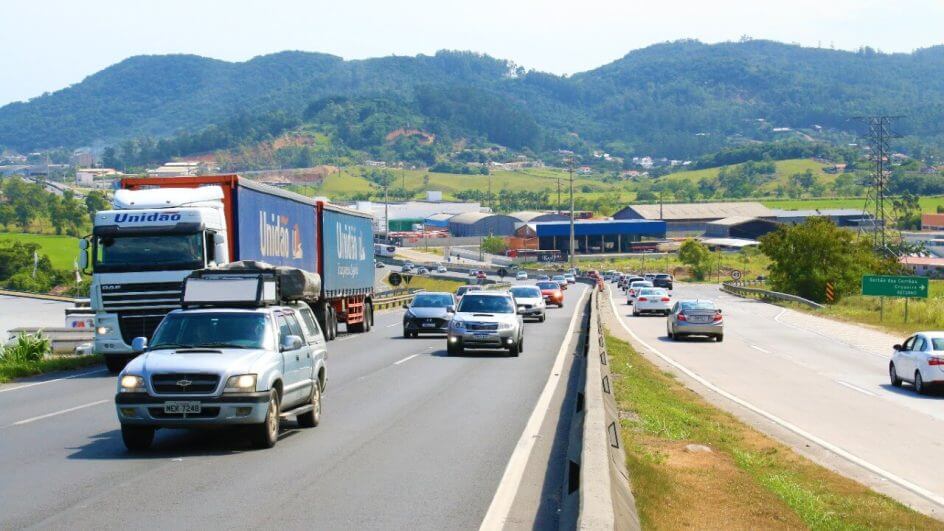 Rodovia no Sul de SC