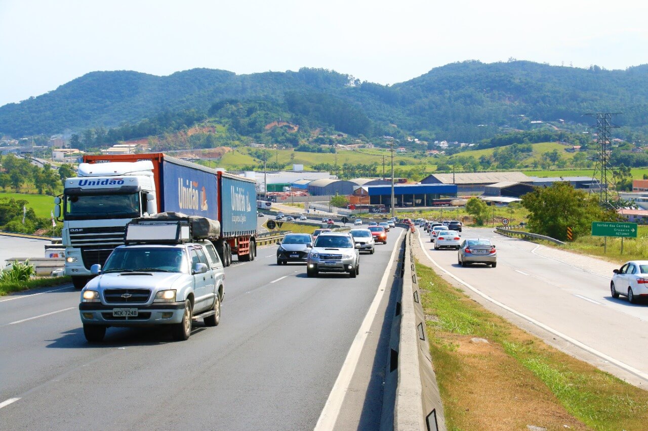 Rodovia no Sul de SC