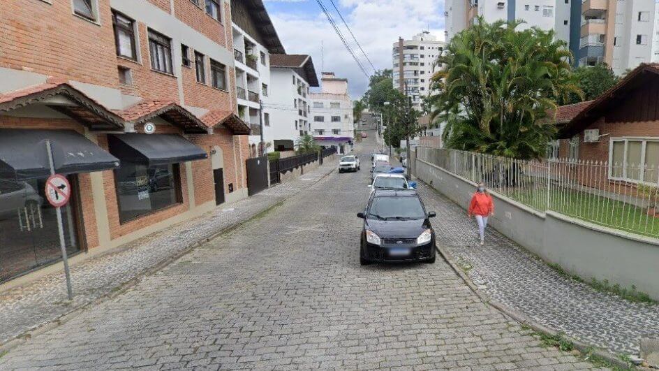 Rua onde crime ocorreu na Vila Nova