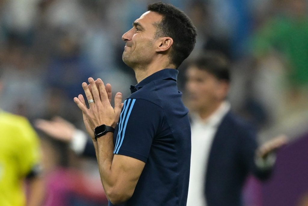 Lionel Scaloni, técnico da Argentina, leva Argentina para final da Copa do Catar
