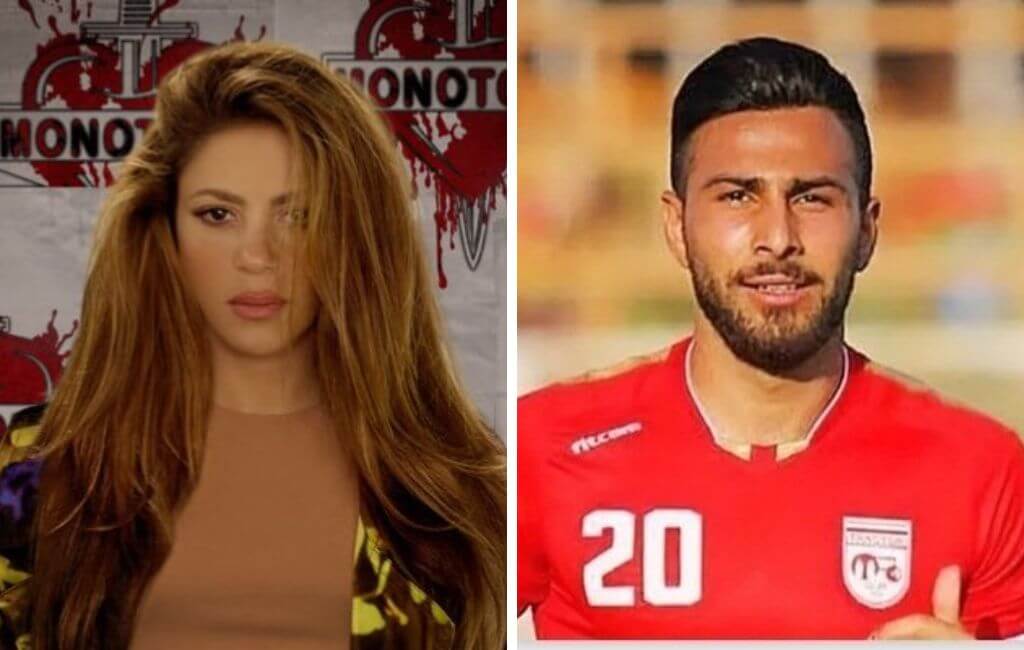 Shakira e jogador