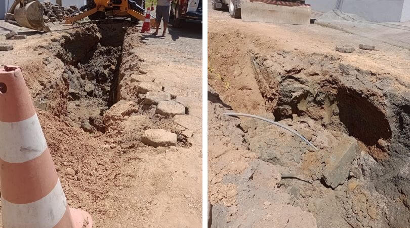 Local onde ocorreu o acidente