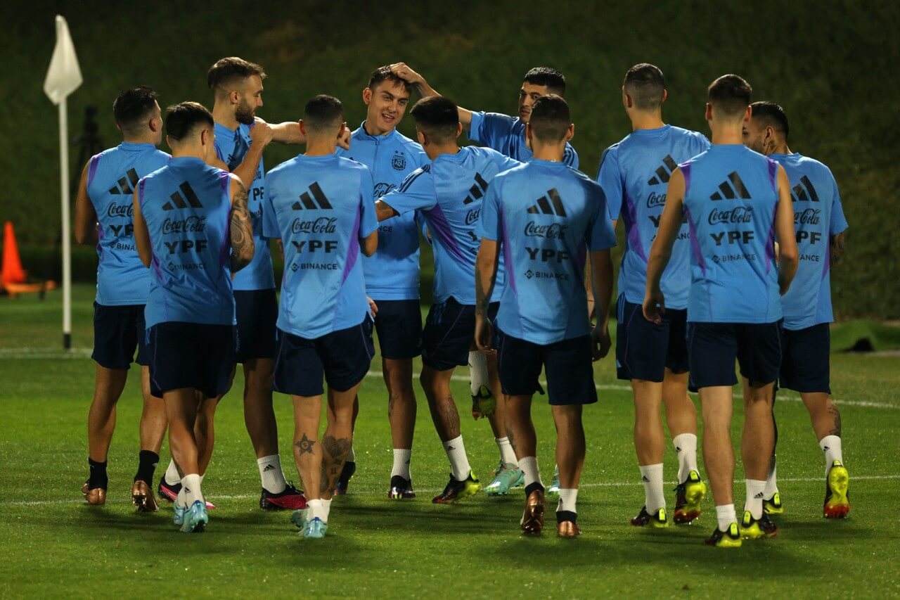 Argentina inicia preparação para final da Copa do Mundo contra a França