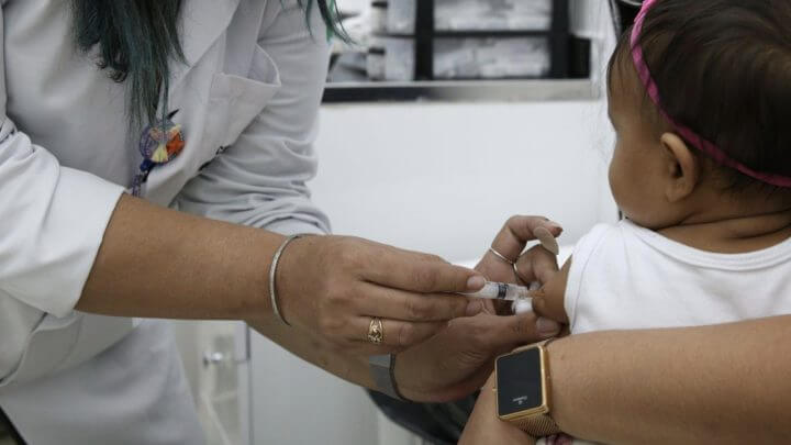 Vacinação de crianças