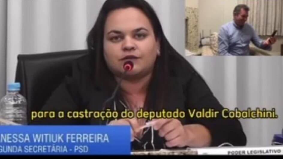 vereadora porto uniao castração deputado sc