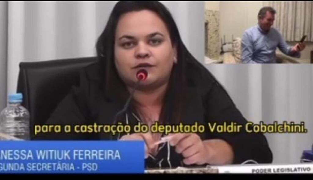 vereadora porto uniao castração deputado sc