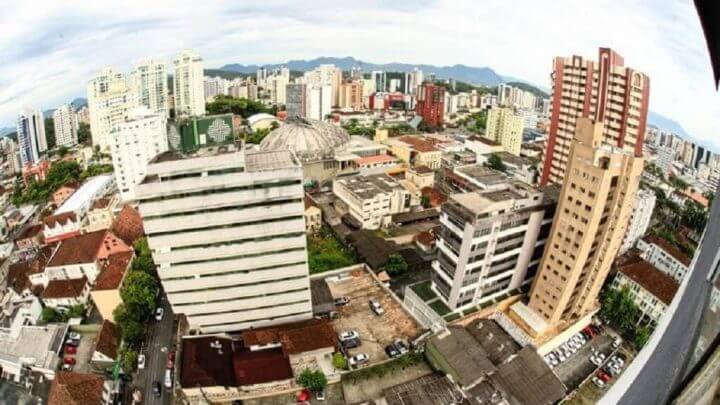 vista aérea joinville