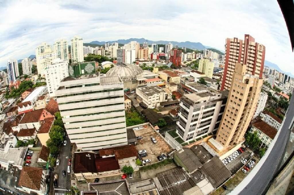 vista aérea joinville