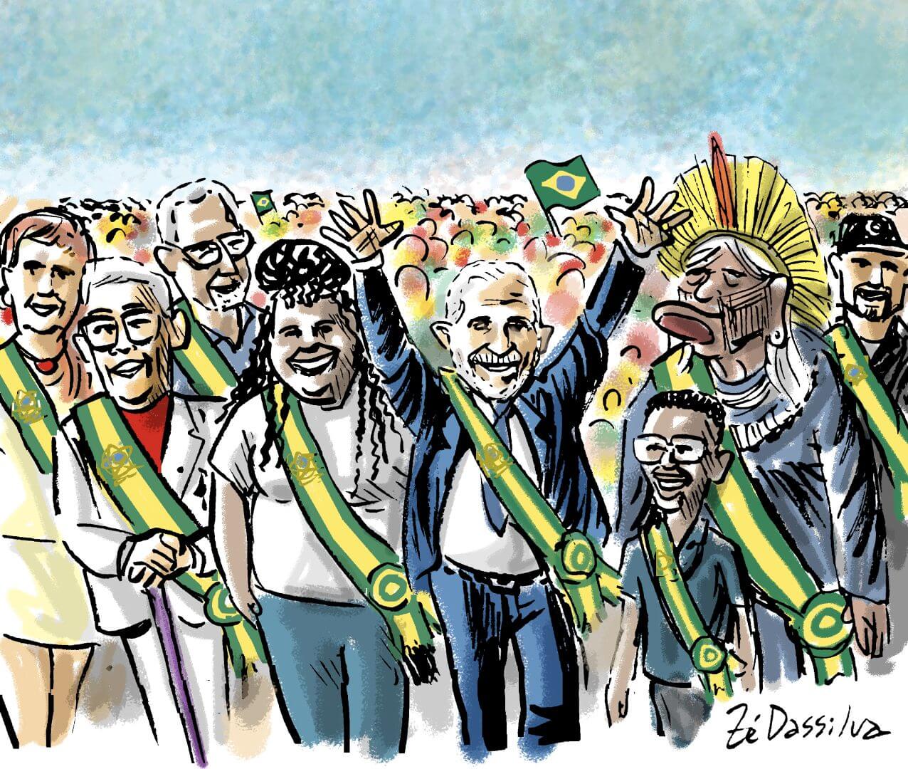 Charge do Zé Dassilva: A faixa do povo - NSC Total