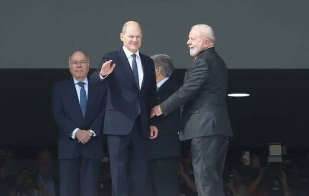 Lula e chanceler Alemanha