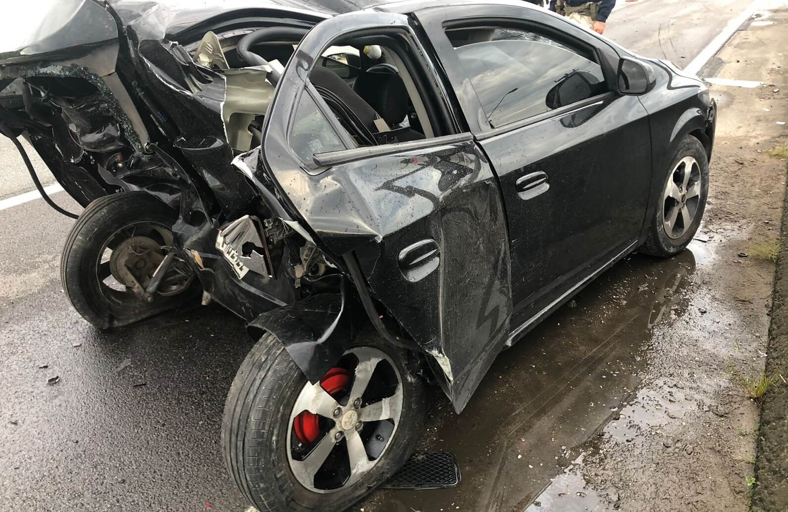 Acidente com morte na BR-101