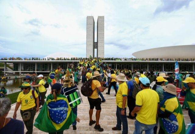 Atos golpistas ocorreram no dia 8 de janeiro em Brasília
