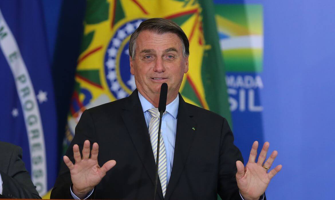 Jair Bolsonaro foi para os EUA no final do ano passado