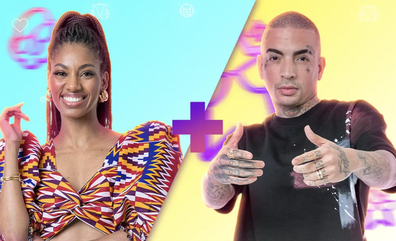 Tina e MC Guimê formam um dos pares do BBB23