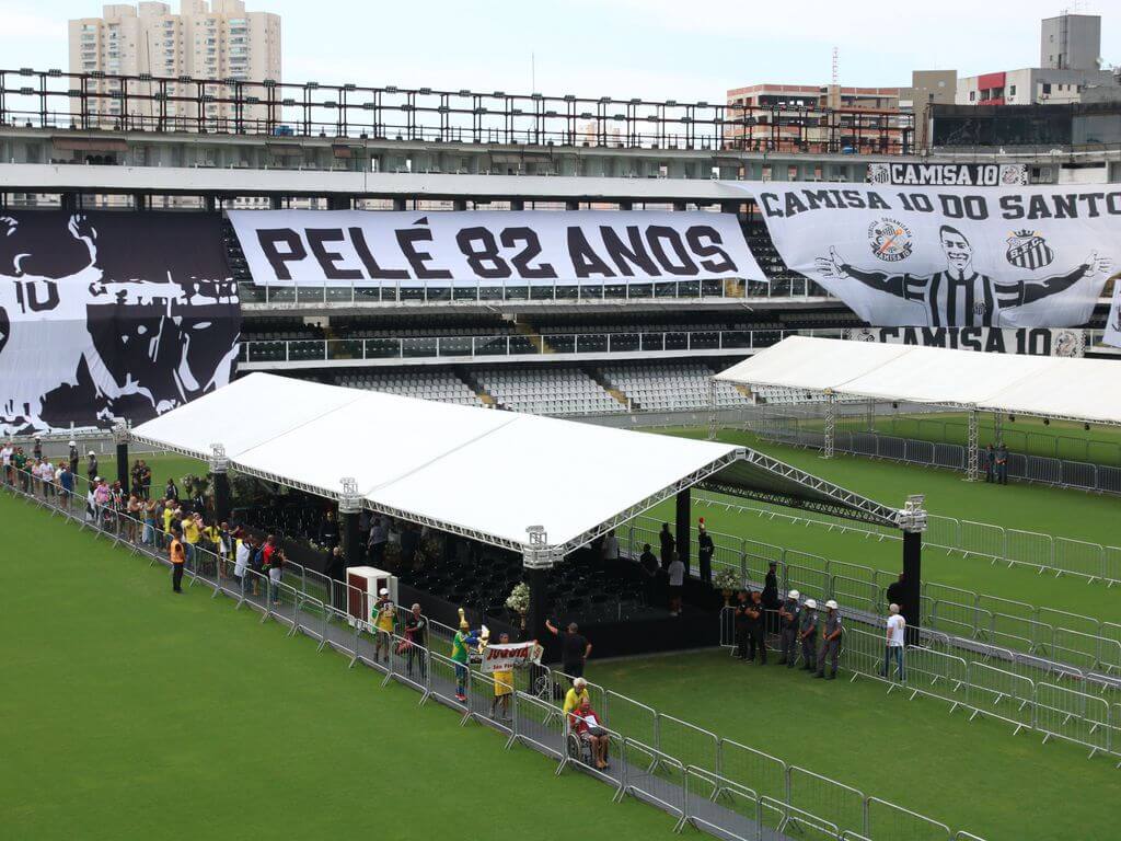 Velório do Pelé (Rovena Rosa/Agência Brasil)