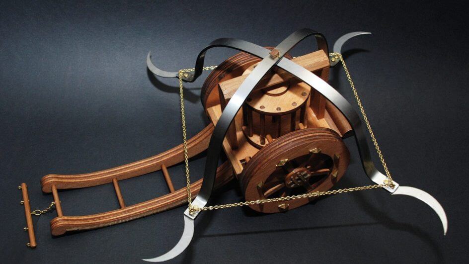 Carruagem com foices