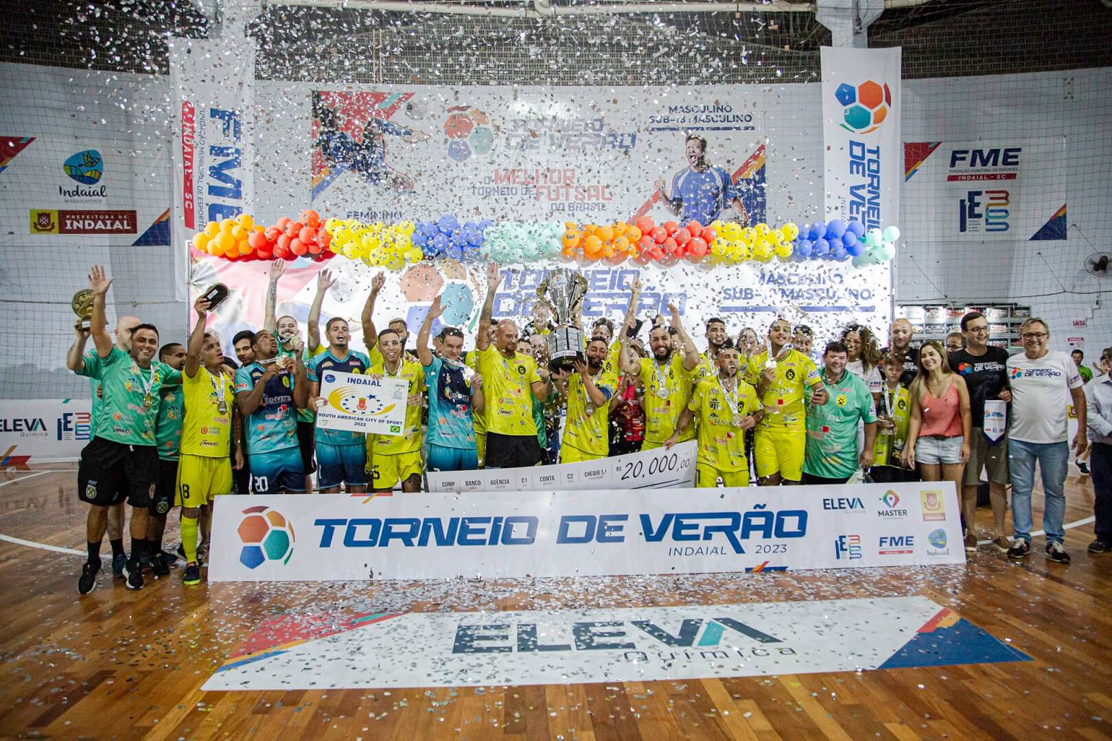 Equipe tradicional de Indaial, Cachorrões vence o Torneio de Verão na cidade