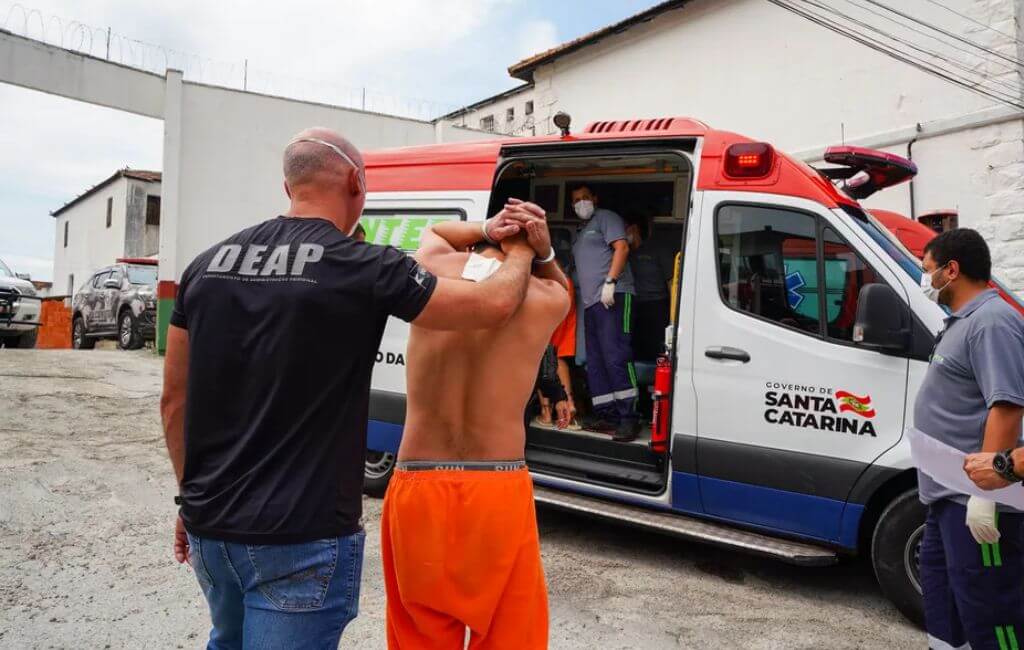 Incêndio penitenciária de Florianópolis