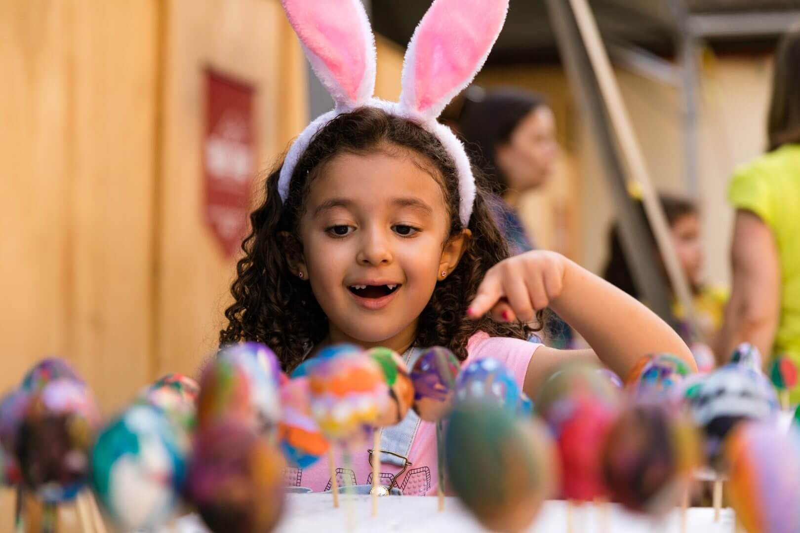 Oficinas para as crianças estão entre as atrações da Osterfest 2023