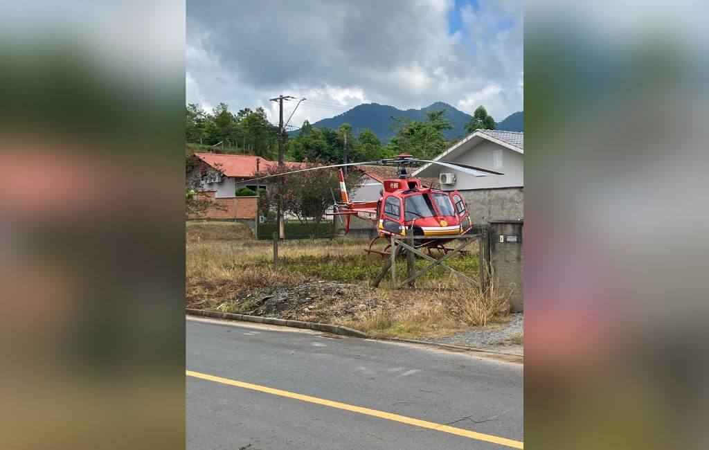 Bombeiros atenderam a ocorrência nesta quinta-feira (2)