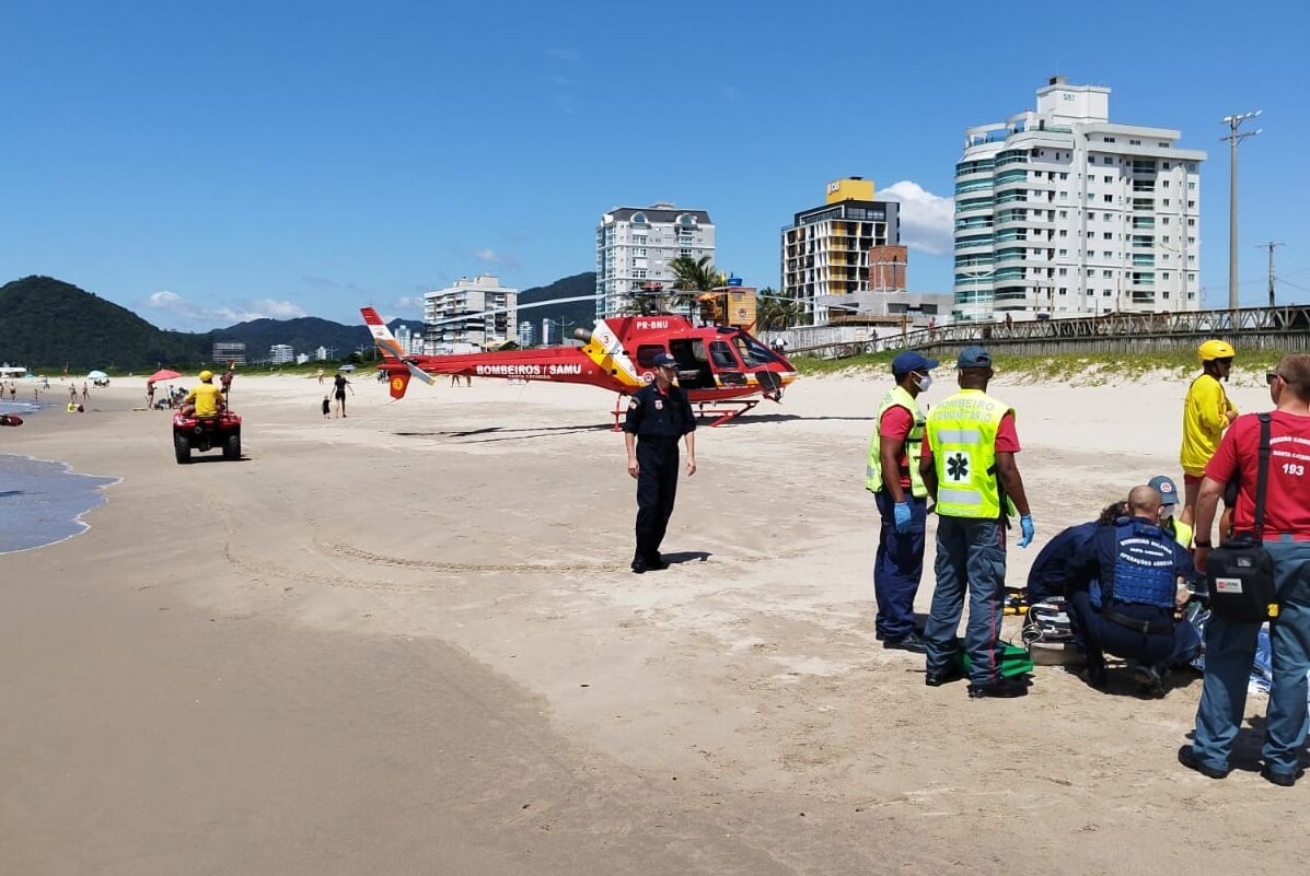 Equipe do helicóptero Arcanjo chegou a atuar na ocorrência