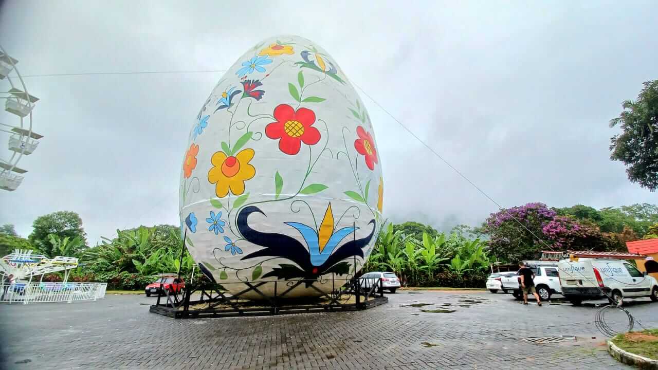 Estrutura tem mais de 16 metros de altura