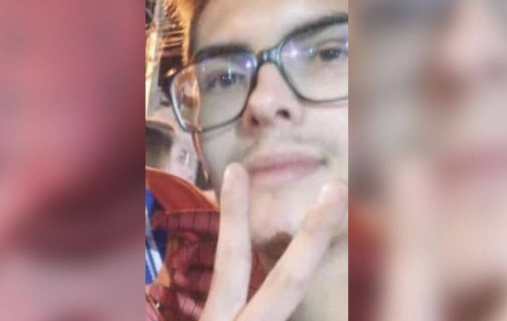 Brian Grandi, 20 anos, estava desaparecido na segunda-feira (20)