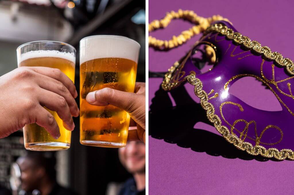 cerveja e carnaval