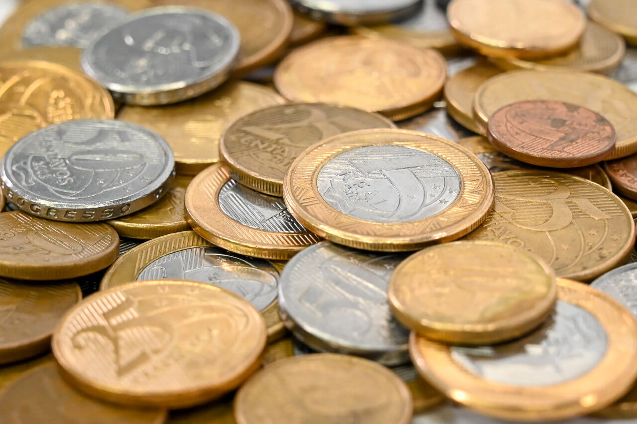 moedas de real