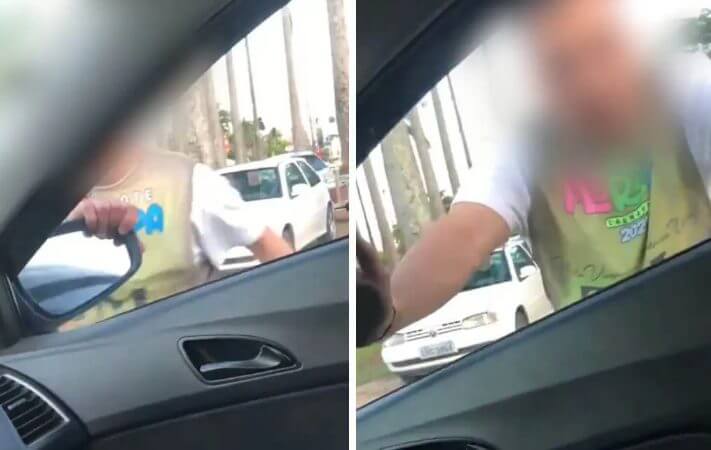 Agressão ocorreu no fim do desfile em Florianópolis