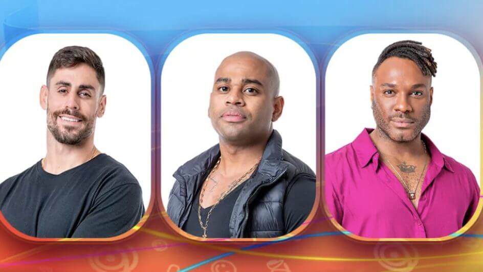 Cara de Sapato, Cezar e Fred Nicácio disputam o sétimo Paredão do BBB 23