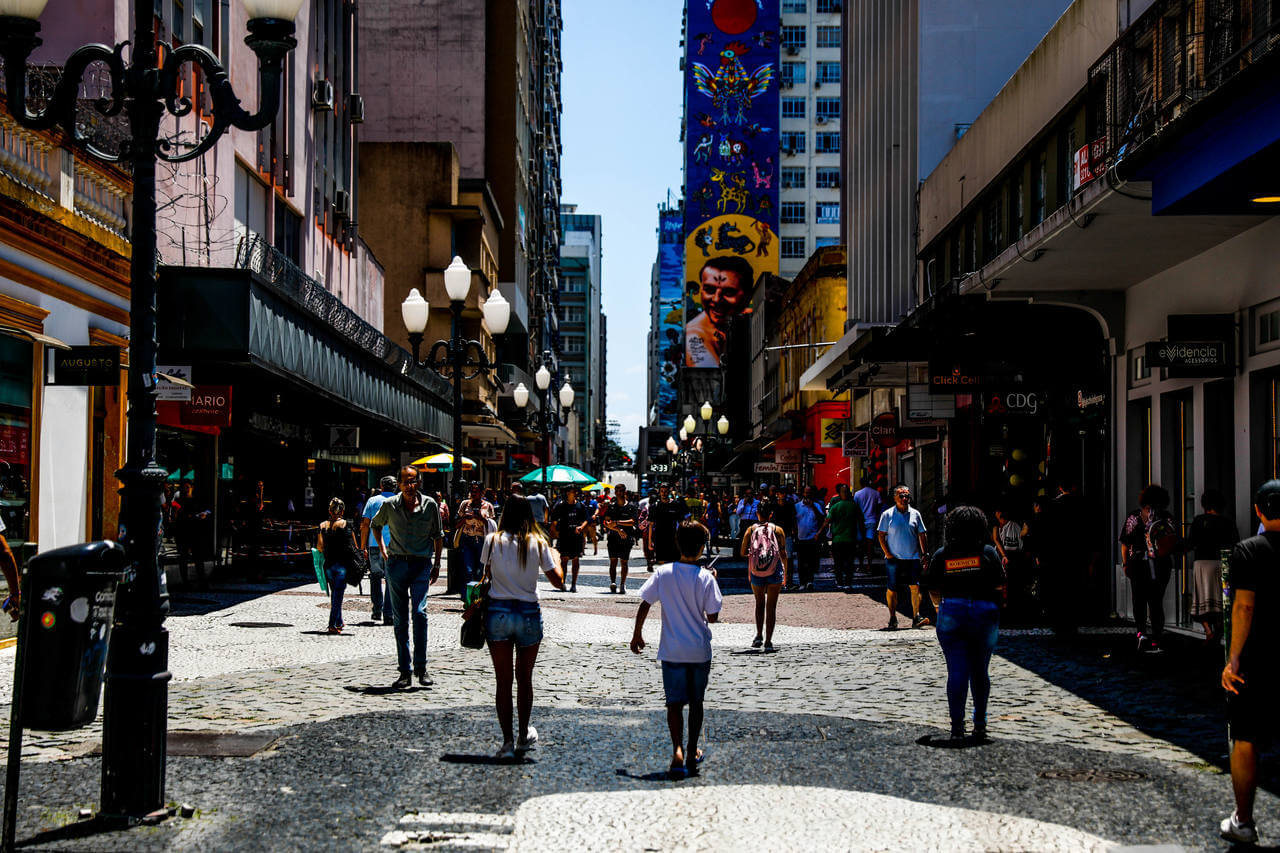 pessoas centro florianópolis