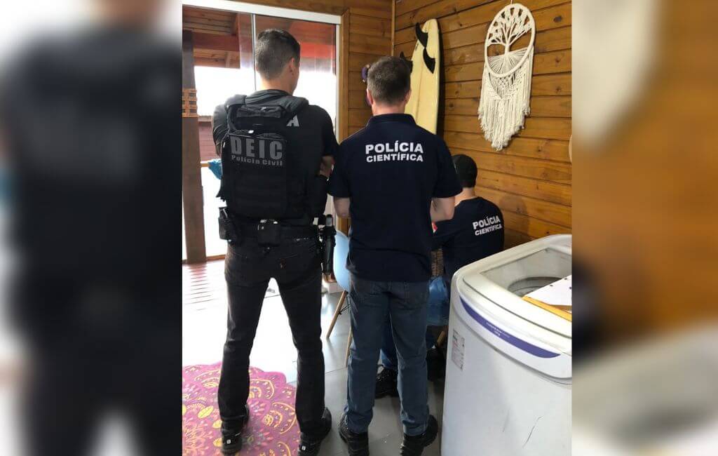 Prisão ocorreu na manhã desta quarta-feira (8) em Florianópolis