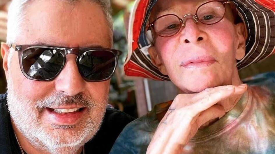 Rita Lee e o marido Roberto