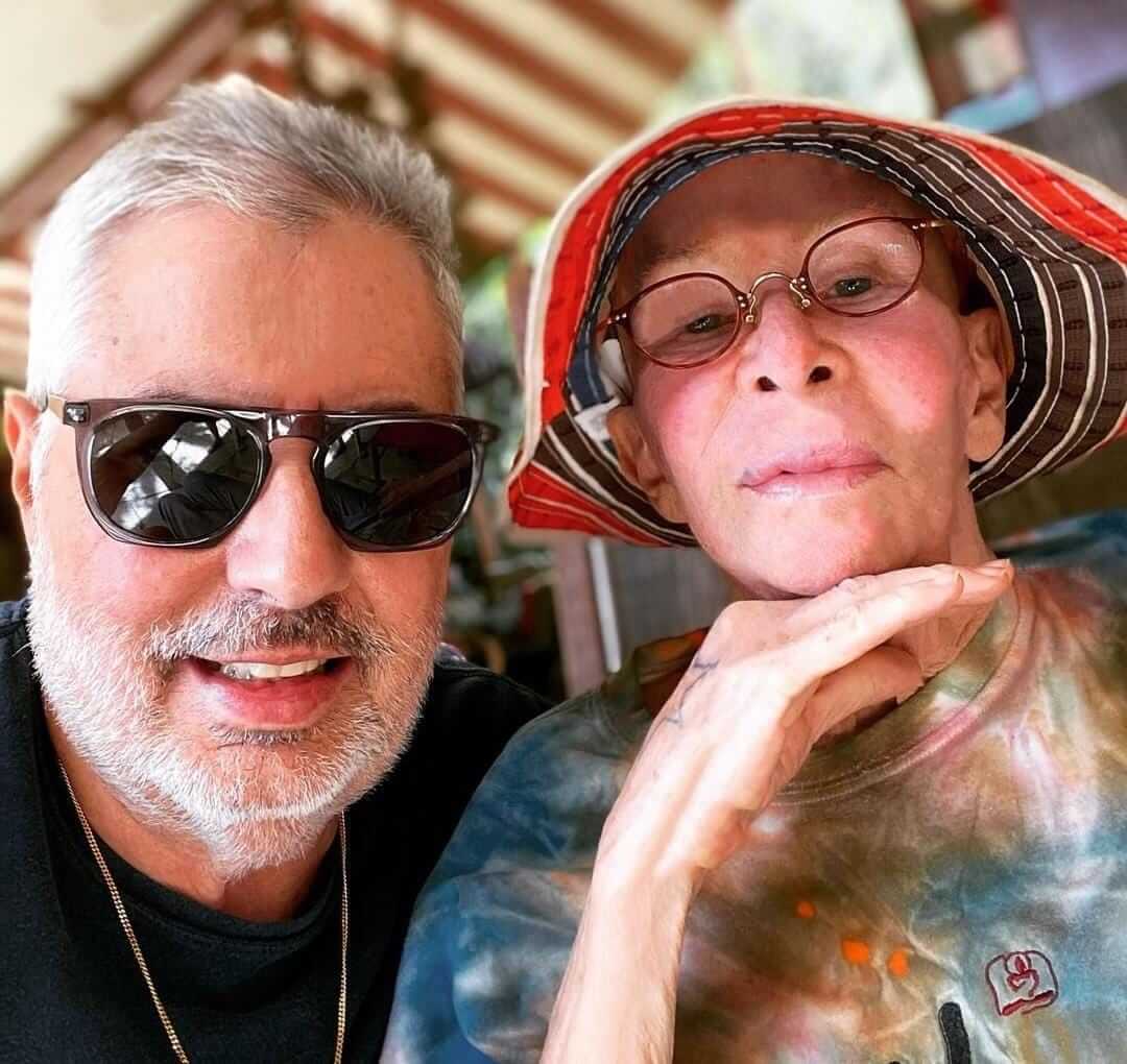 Rita Lee e o marido Roberto
