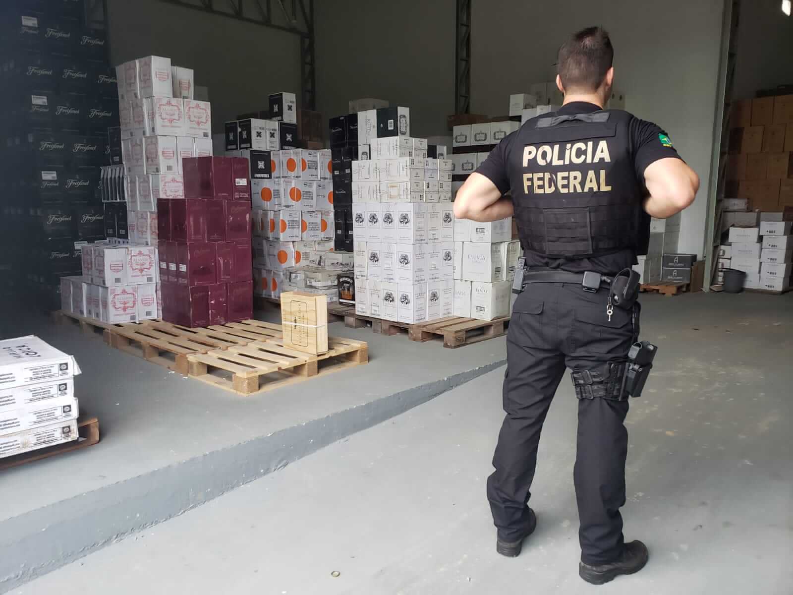 Vinhos vinham da Argentina e eram distribuídos para cidades de SC e do PR