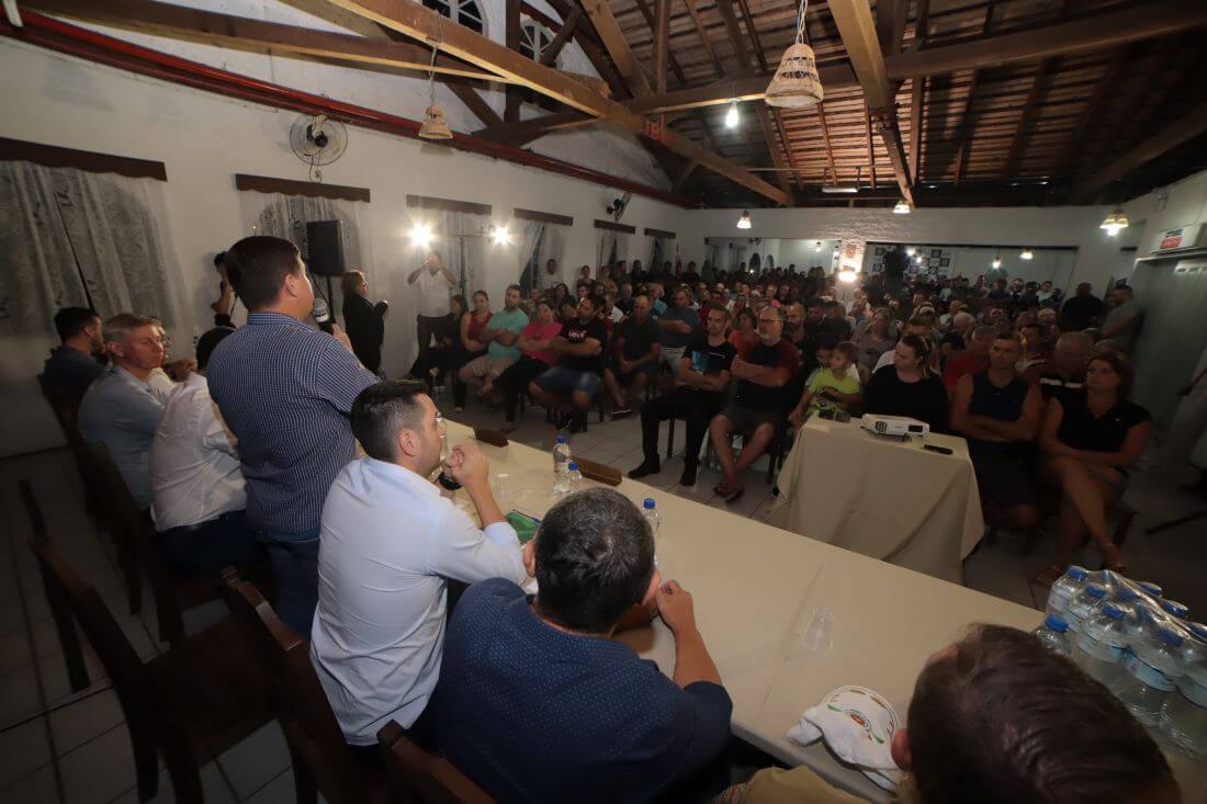Audiência pública foi realizada em Pirabeiraba na noite de quinta-feira
