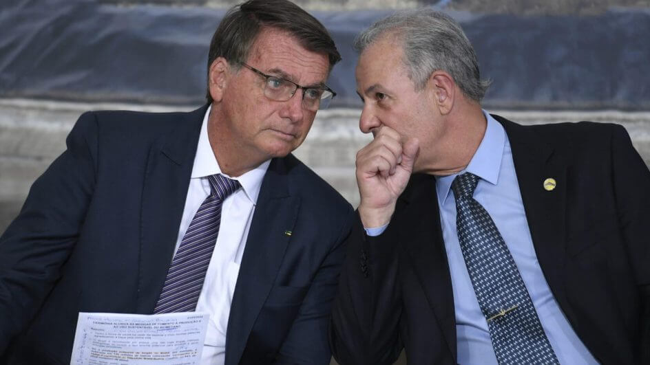 Bolsonaro e Bento Albuquerque