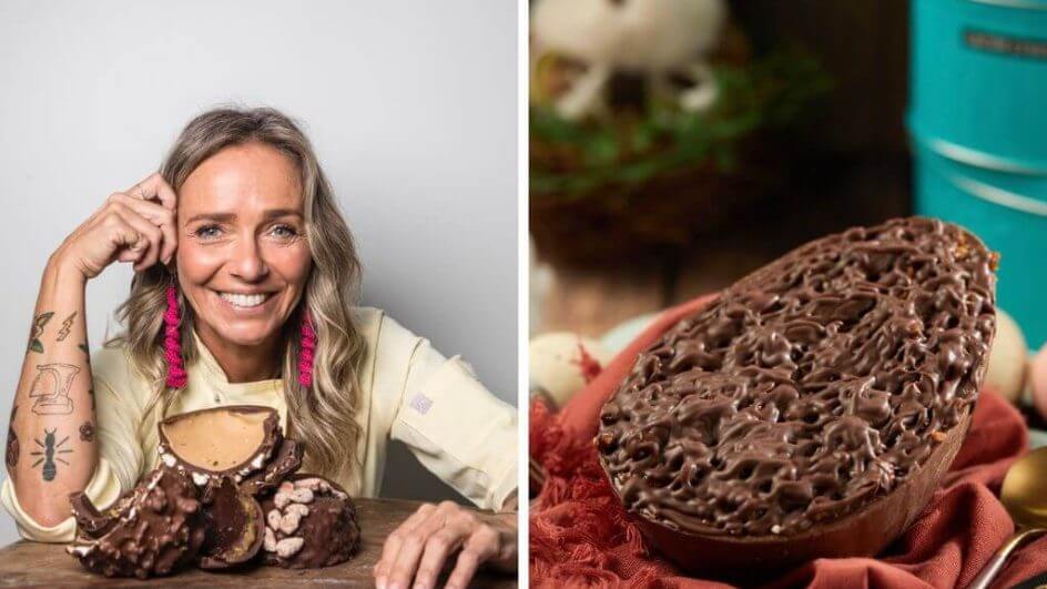 Carole Crema produz ovos de Páscoa em parceria com Decanter